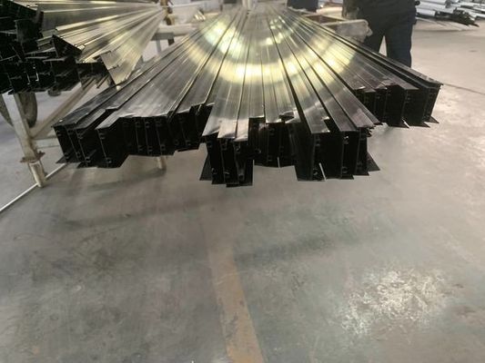 Tabung pipa aluminium 6063 5083 3003 2024 Anodized untuk konstruksi